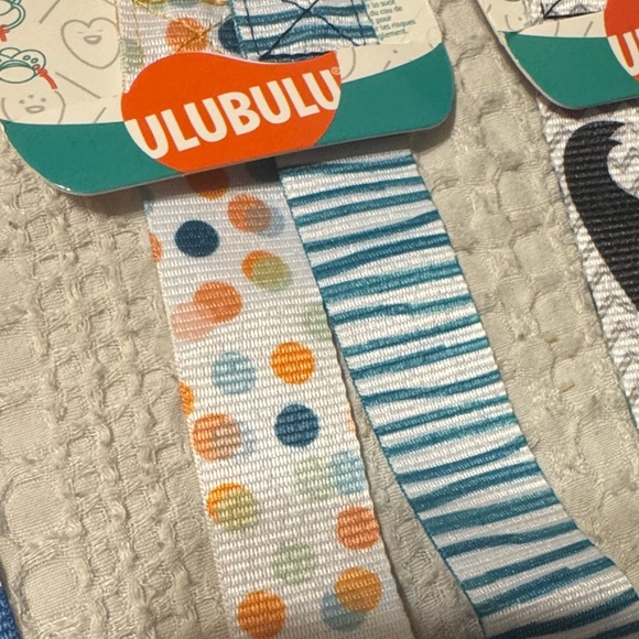 Kids Pacifier Clip Set - Blue, Orange, Gray - Picture 3 of 6